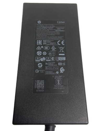 Genuine HP 120W 19.5V 6.15A Charger for Envy 15 15t 17 Laptop Adapter 4.5mm Tip - 第 6/6 張圖片