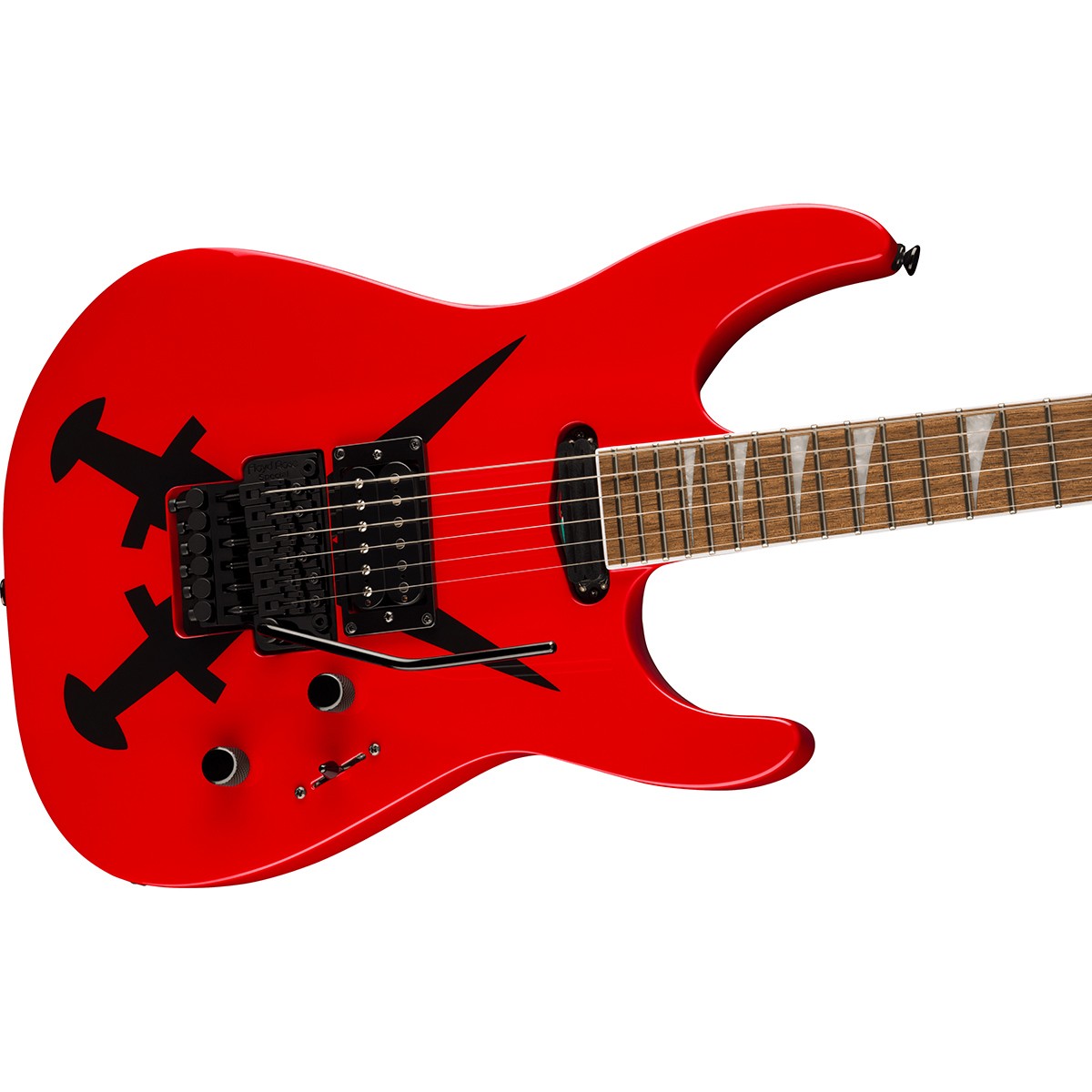Jackson X Series Soloist SL1A DX Electric Guitar, Red Cross
