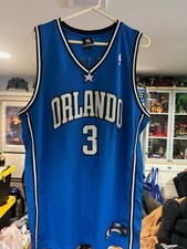 Reebok NBA Basketball Authentic Magic Steve Francis Jersey Size 44 Pre-Owned