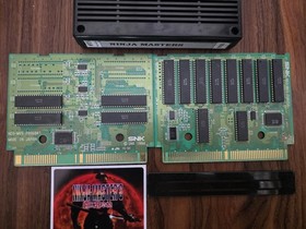 Neo Geo MVS  Ninja Master's with Shock box