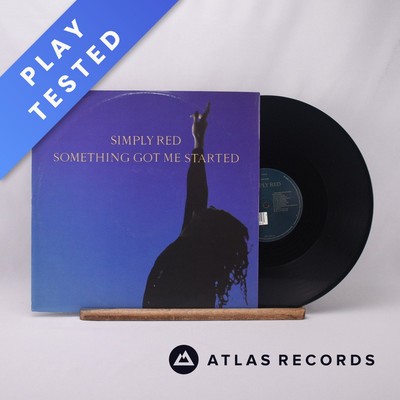 Simply Red Something Got Me Started (The Hurley Mixes) 12'' Vinyl Schallplatte - EX/EX