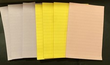 Post-it Brand - Lined Colored Notes 4x6  , 7 Pads - Sticky Writing Pads
