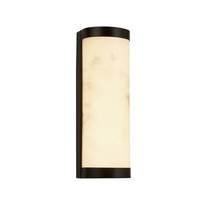 Led Wandleuchte Bad IP44 Dimmbar Metall Harz H:25 Cm Warmweiß 3000 K Wandlampe