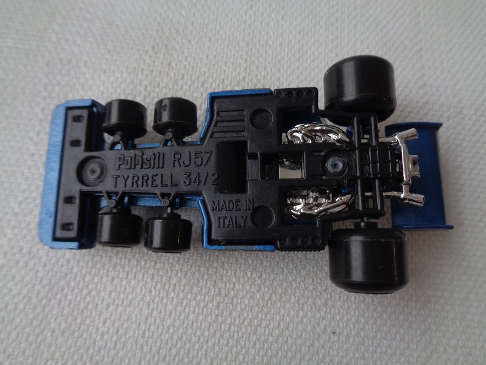 POLISTIL MODELLINO GIOCATO SCALA 1:55 TYRRELL 34/2 RJ 57 NO SCATOLA - Immagine 3 di 4