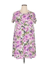 Boohoo Women Purple Casual Dress 14 Plus
