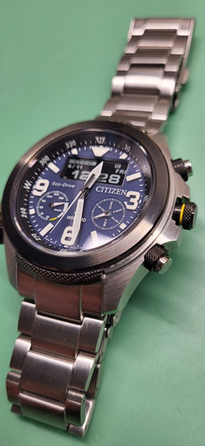 Citizen Promaster Land Analog-Digital Men's Watch JV1006-51L Blue Dial