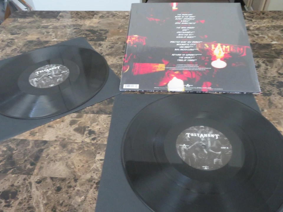Testament – Live At The Fillmore - 2 lp - 2018 - UN PLAYED - OOP - Image 2 of 2