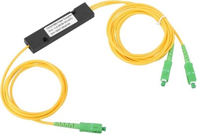 Jadeshay Glasfaser Splitter 1 auf 2 Singlemode Optischer Splitter SC/UPC PCL