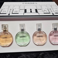 CHANEL Chance Eau Tendre Spray Perfume Women 30ml 1.0 oz Gift Pack of 4