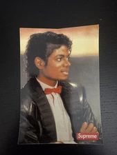 SUPREME SS2017 Michael Jackson Sticker