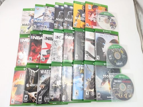 Lot of 26  Xbox One Video Games Tested (999999)