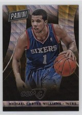 2014 Panini National Convention Gold Wave Prizm 1/10 Michael Carter-Williams 0c3