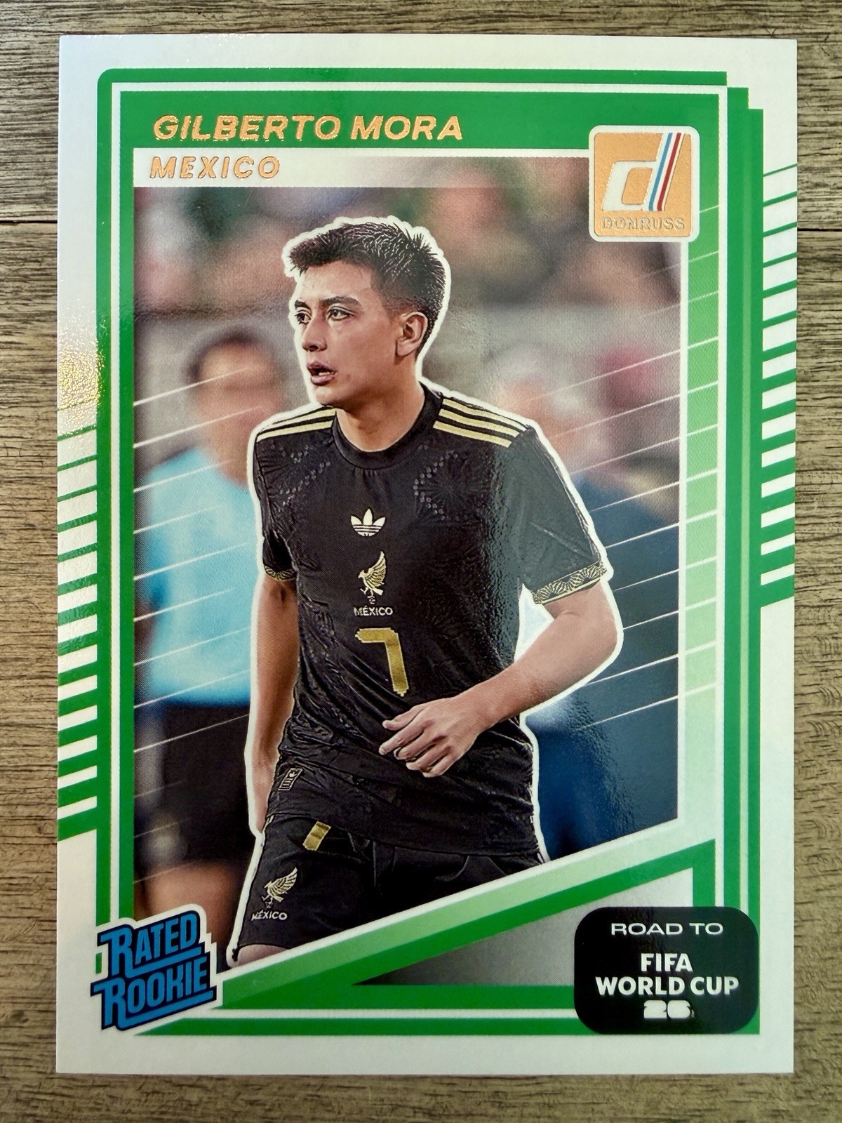 2025-26 Panini Donruss Road to FIFA World Cup Gilberto Mora Rated Rookie #214