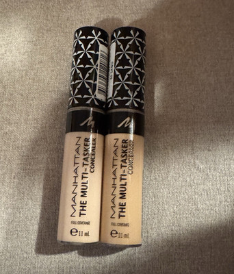 Manhattan The Multi-Tasker Concealer flüssig voll 2er-Set 11 ml: 50 Sand/025