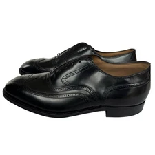 NEW NWOT Johnston & Murphy Black Limited Wingtip Oxford Dress Shoes Size 10