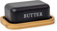 Sylando Butterdose, Butterglocke FüR 250G Butter, Butter Dish Aus Edelstahl