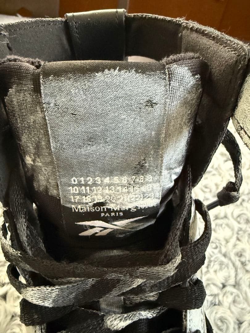 Maison Margiela x Reebok Tabi Sneakers Hand Painted EU44 US10.5 From Japan thumbnail 10