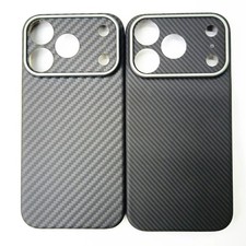 Genuine Aramid Carbon Fiber Case For iPhone 17 Pro Max Magnetic Charging Cover