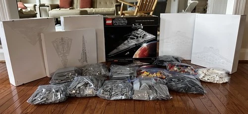 LEGO Star Wars: Imperial Star Destroyer (75252) NO BOXES & Manual FREE SHIPPING