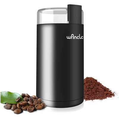 Vielseitige Elektrokaffeemühle für Bohnen und Gewürze   Ein-Knopf-Bedienung, 60g