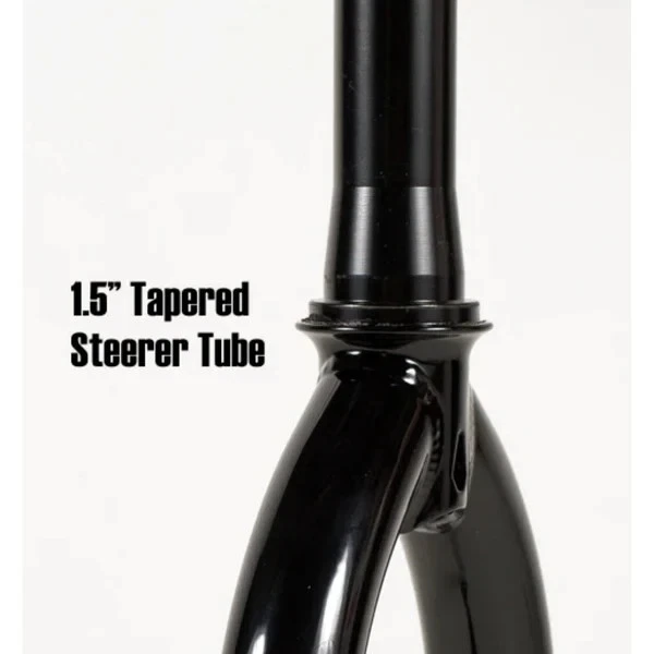 TANGENT PROSPECT PRO CR-MO 20"x20mm DROPOUTS 1.5" TAPERED FORK BLACK - Image 4 of 4