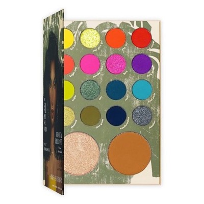 Juvia's Place Saharan II 18-Color Powder Palette, Eyeshadow/Highlighter
