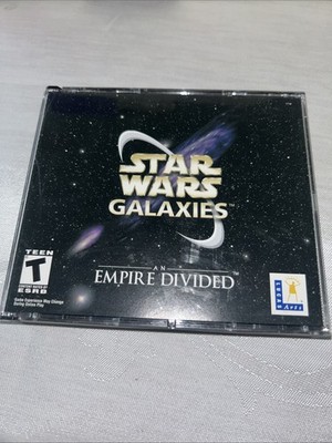 Star Wars Galaxies An Empire Divided PC Game 3 Discs 