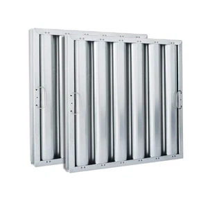 Filtre de hotte de cuisine commerciale Kleen-Gard en aluminium, graisse de la hotte ...