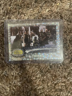 #ad Journey to the Force Awakens Planning The Attack Holofoil #25 $40.00