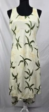 Paradise Found Hawaiian Vintage 2pc Tropical Outfit Women's sz Pants L & Top M