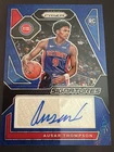 Ausar Thompson 2023-24 Prizm Rookie Signatures Blue Wave Autograph