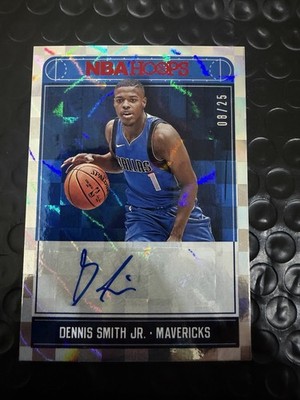 2017-18 Panini NBA Hoops Rookie Auto Dennis Smith Jr #RA-DSJ Auto /25