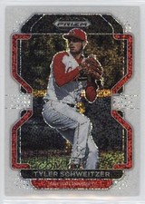 2022 Panini Prizm Draft Picks White Sparkle Prizm Tyler Schweitzer #PDP161 11oq