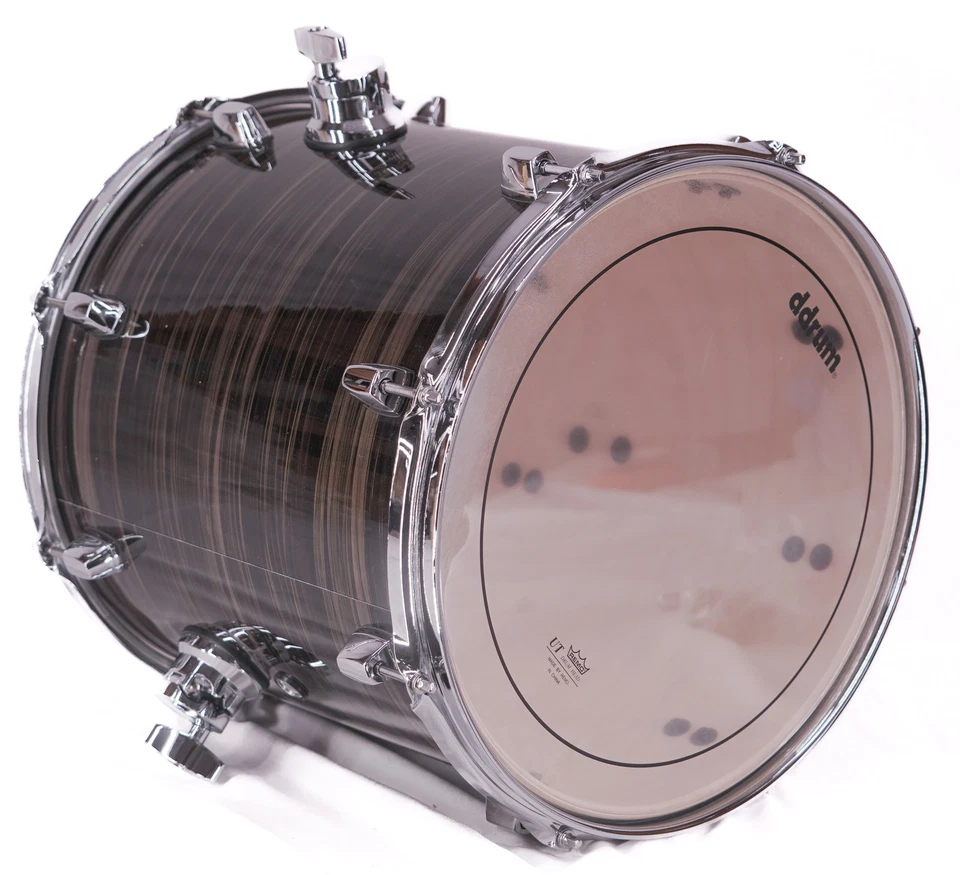 Ddrum Dominion Birch 14x14 Floor Tom - Cepillado Oliva Metálico NUEVO Tambor Foto 2 de 4