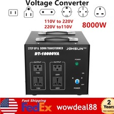 10000W Voltage Converter Transformer Step Up Down 110V to 220V,220V to110V Power