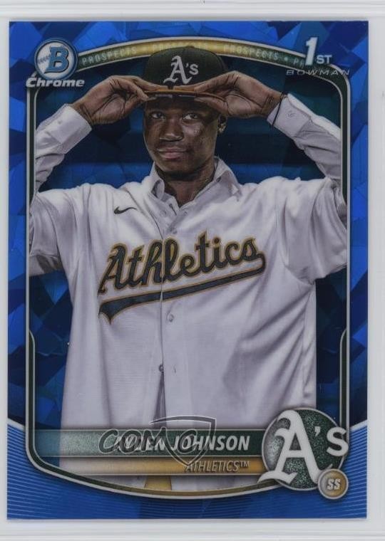 2025 Bowman Chrome Sapphire Edition Prospects Ayden Johnson #BCP-197 19n6