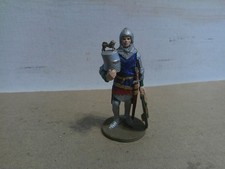 Ares, Medieval Knight, well painted, 54mm vintage metal figure