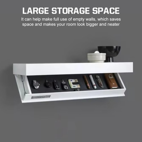 Secret Floating Shelf Safe - Hidden Compartment - Concealment Stealth Tactical - Picture 8 of 18
