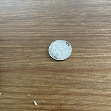 King George V Sterling Silver 1917 Three/3 pence Coin - British -Collectable-Old