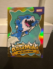 2026 Topps Marvel Neon Jeff The Land Shark Pet Avengers Gold Foil /50 PAA-6