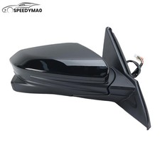 Right Side Mirror For Honda Civic Sedan 2016-2021 Power Heated With Camera Black Right Side Mirror For Honda Civic Sedan 2016-2021 Power Heated With Camera Black