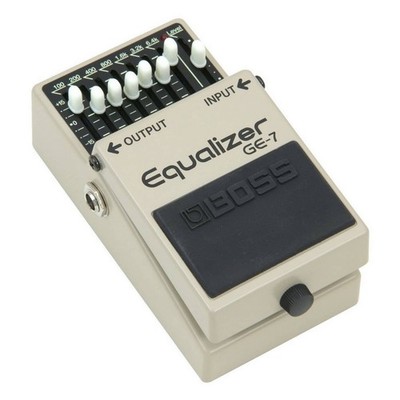 Boss GE-7 Graphic Equalizer kompaktes Gitarren-Effektpedal