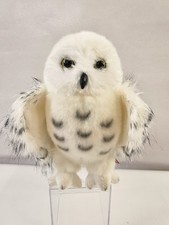 Douglas 2021 Legend Realistic Snowy Owl Plush 10" Stuffed Animal Cuddle Toy