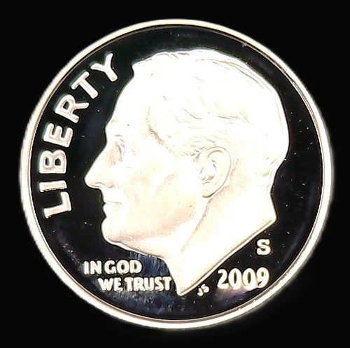 2009-S Proof Roosevelt Dime 90% Silver