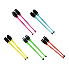 2x Gymnastics Sticks Fitness Props Connectable Rhytmic