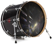 Vinyl Decal Skin for 20" Bass Kick Drum Head Bang