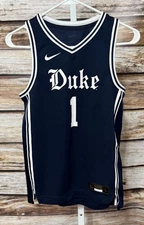 Zion Williamson Duke Blue Devils Jersey Youth Large NCAA Basketball Elite Nike