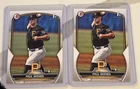 PAUL SKENES 2023 Bowman Prospect {1ST BOWMAN} Prospect/Rookie RC *LOT (2 CARDS)*