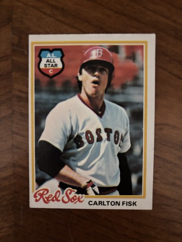 Carlton Fisk #270 1978 Topps card