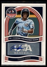 2024 Panini Stars & Stripes USA Baseball #NTS-TB Thomas Brown 16U/17U Auto